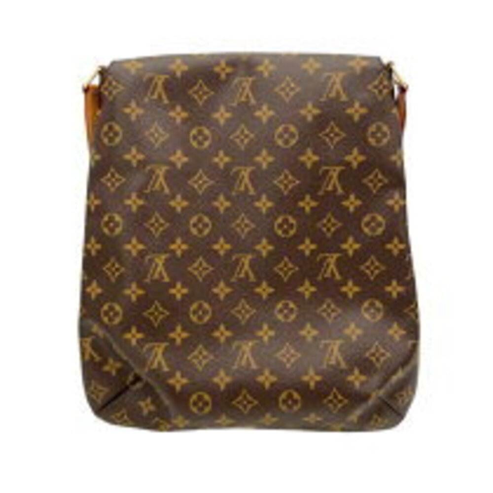 Louis Vuitton Brown Canvas Shoulder Monogram Bag Musette